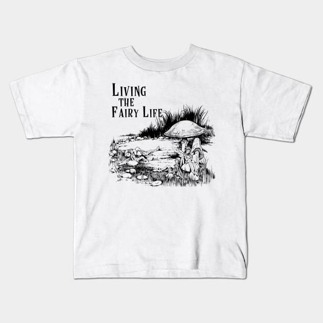 Fairy Life - The love of fairies Kids T-Shirt by Joaddo